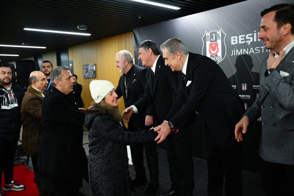 Beşiktaş Kulübünde bayramlaşma töreni yapıldı