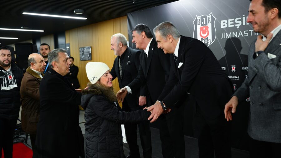 Beşiktaş Kulübünde bayramlaşma töreni yapıldı