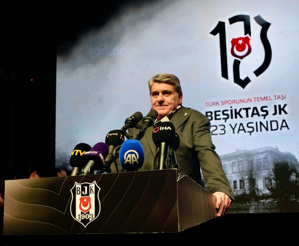 Beşiktaş Kulübünün 123. kuruluş yıl dönümü coşkuyla kutlandı