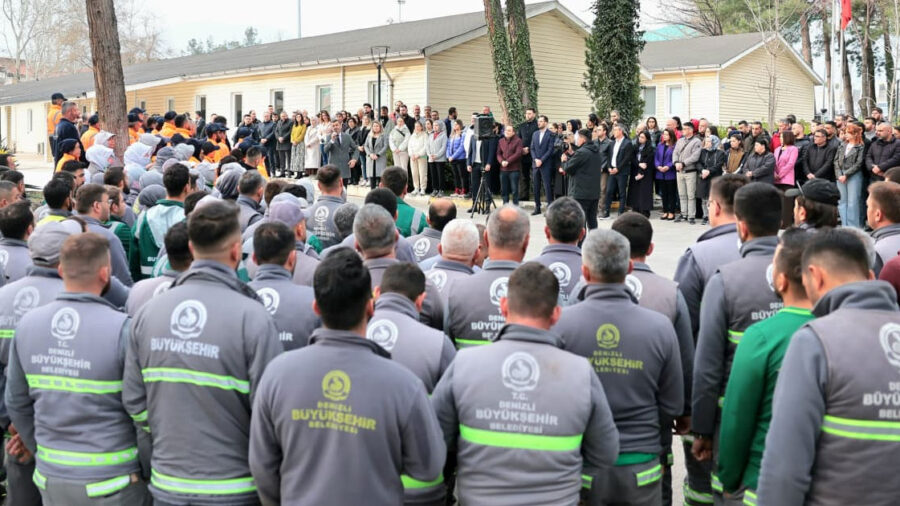 Büyükşehir’de bayramlaşma