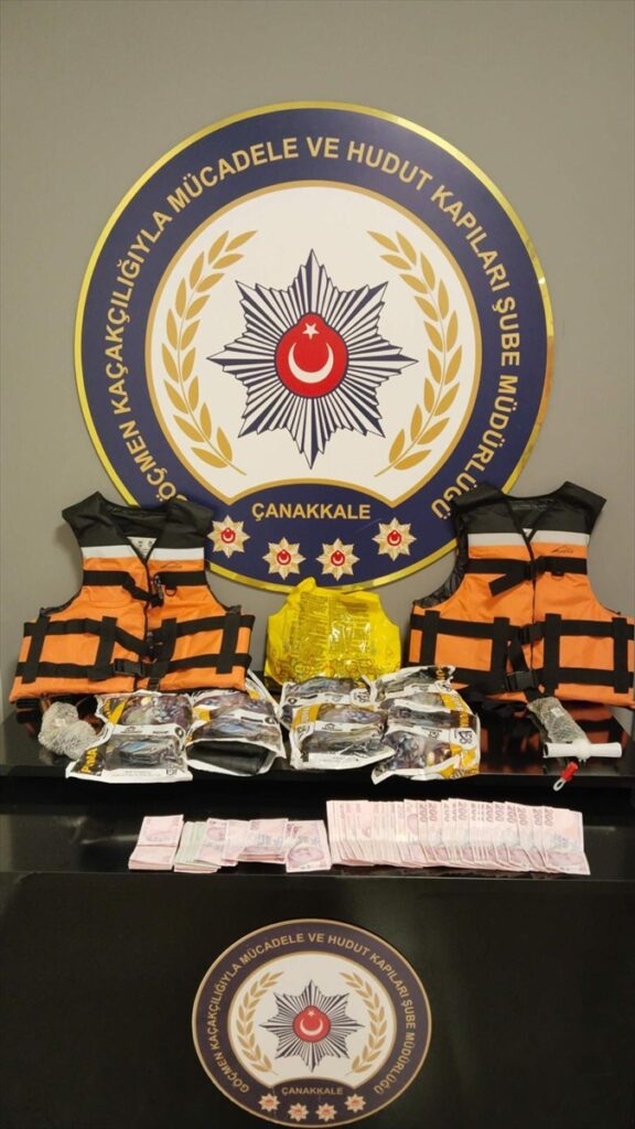 Çanakkale’de 11 düzensiz göçmen yakalandı