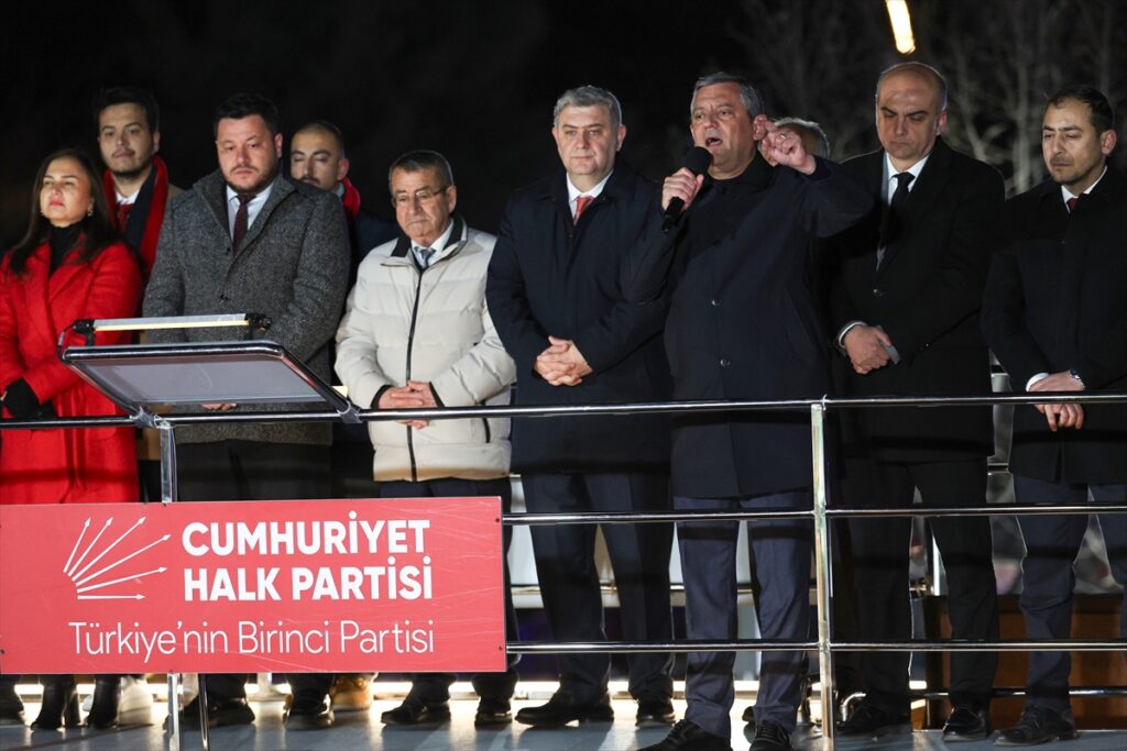 CHP Genel Başkanı Özel, partisinin Bolu mitinginde konuştu: