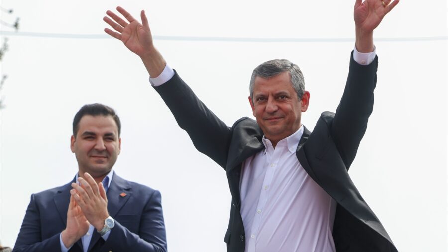 CHP Genel Başkanı Özel, partisinin Uşak mitinginde konuştu: