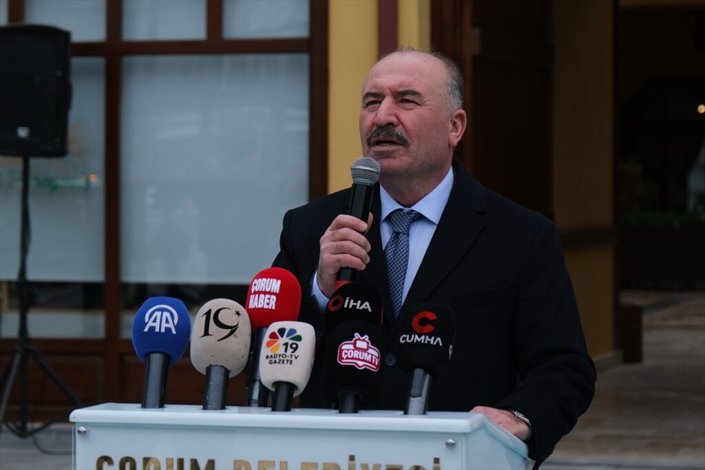 Çorum’da bayramlaşma programı düzenlendi