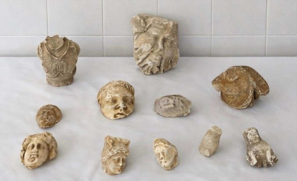 Denizli’de tarihi eser operasyonunda 5 şüpheli yakalandı