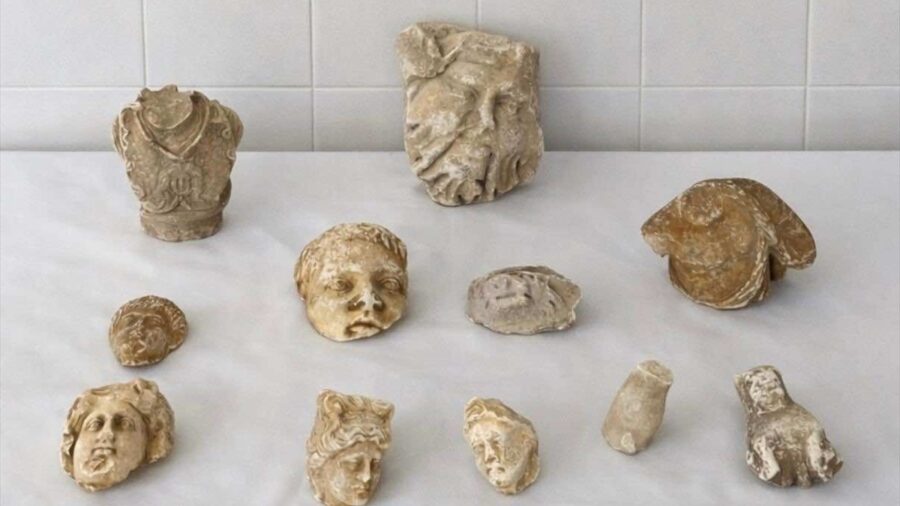 Denizli’de tarihi eser operasyonunda 5 şüpheli yakalandı