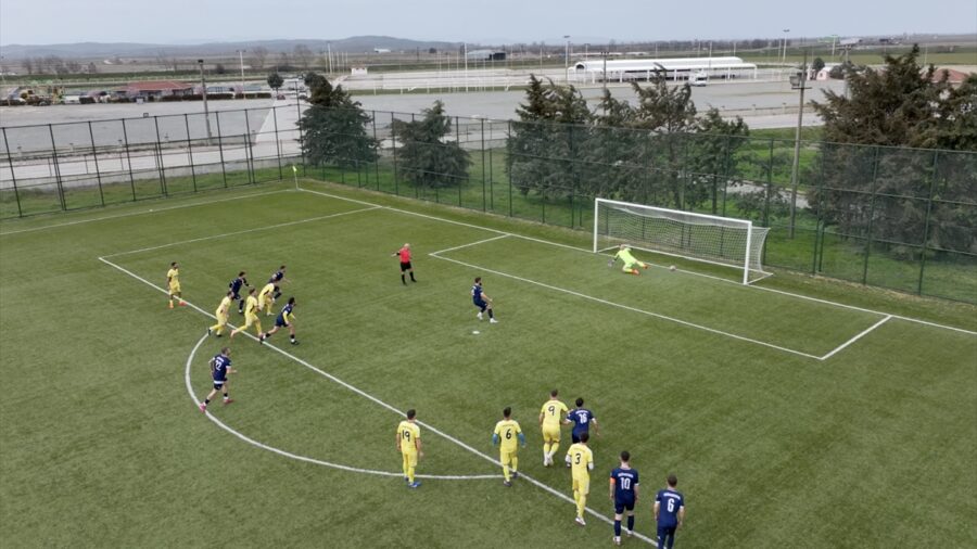 Edirne’de amatör futbol takımı tek penaltı atışı için 226 kilometre yol katetti