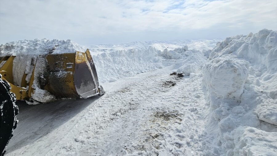 Erzurum, Tunceli ve Kars’ta kar nedeniyle 198 yerleşim yerinin yolu kapandı