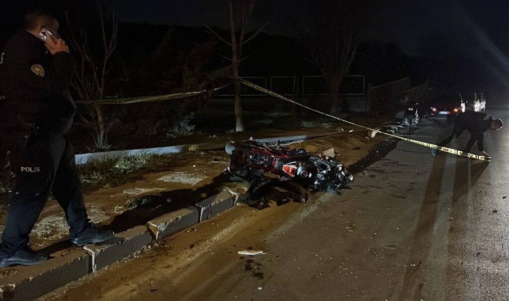 Eskişehir’deki trafik kazasında motosiklet sürücüsü hayatını kaybetti