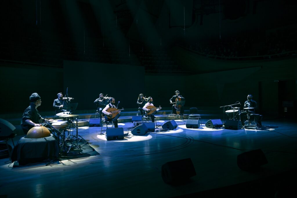 Filistinli Le Trio Joubran, CSO Ada başkentte sahne aldı