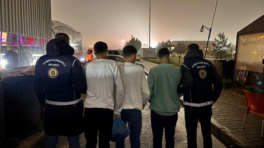 Gaziantep’te 3 düzensiz göçmen yakalandı
