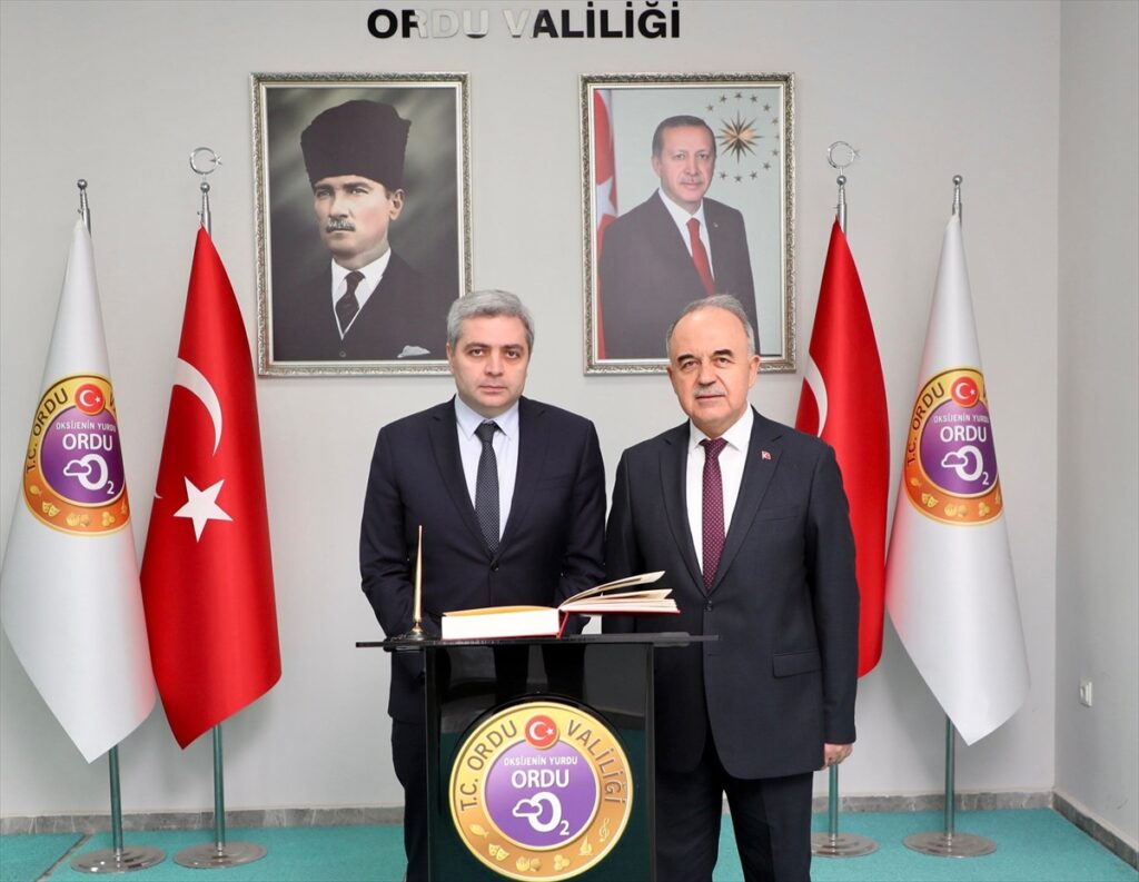 Gürcistan’ın Ankara Büyükelçisi Kalandia, Ordu’da ziyaretlerde bulundu