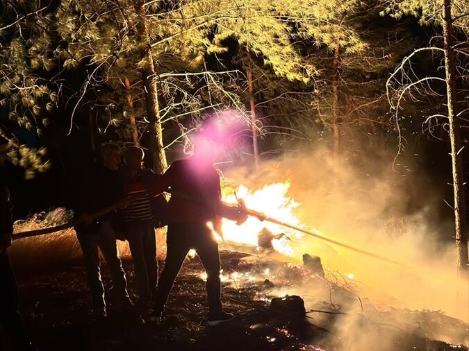 Hatay’da çıkan orman yangını kontrol altına alındı