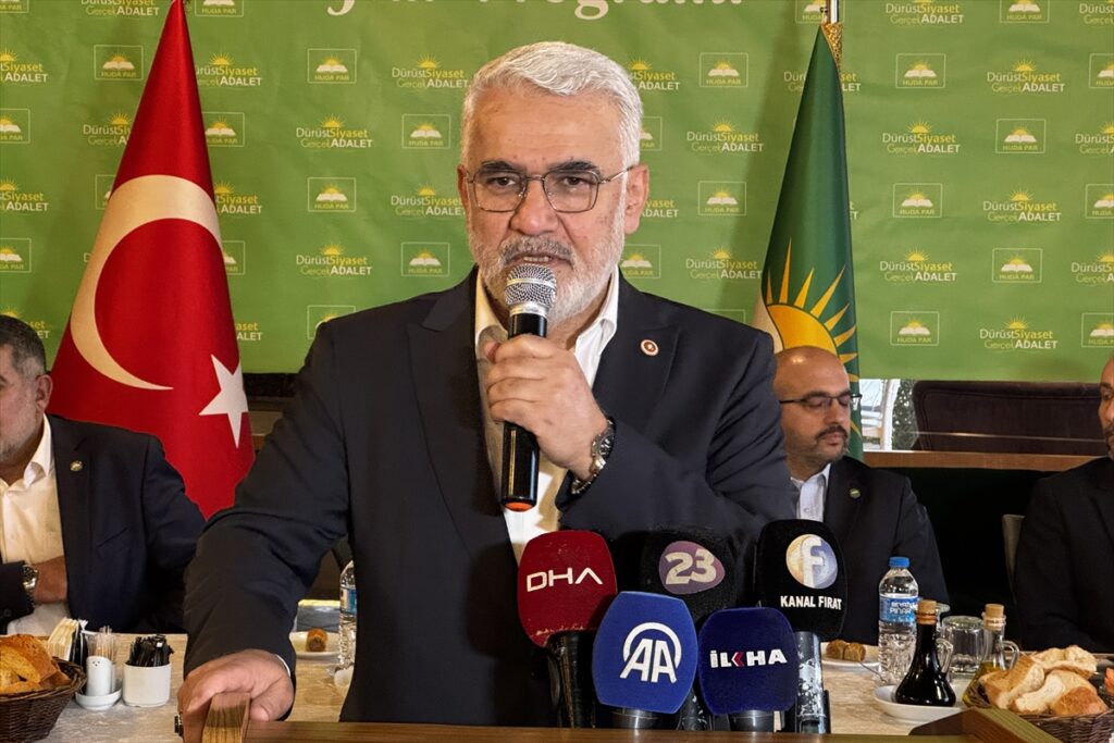 HÜDA PAR Genel Başkanı Yapıcıoğlu, Elazığ’da iftar programında konuştu: