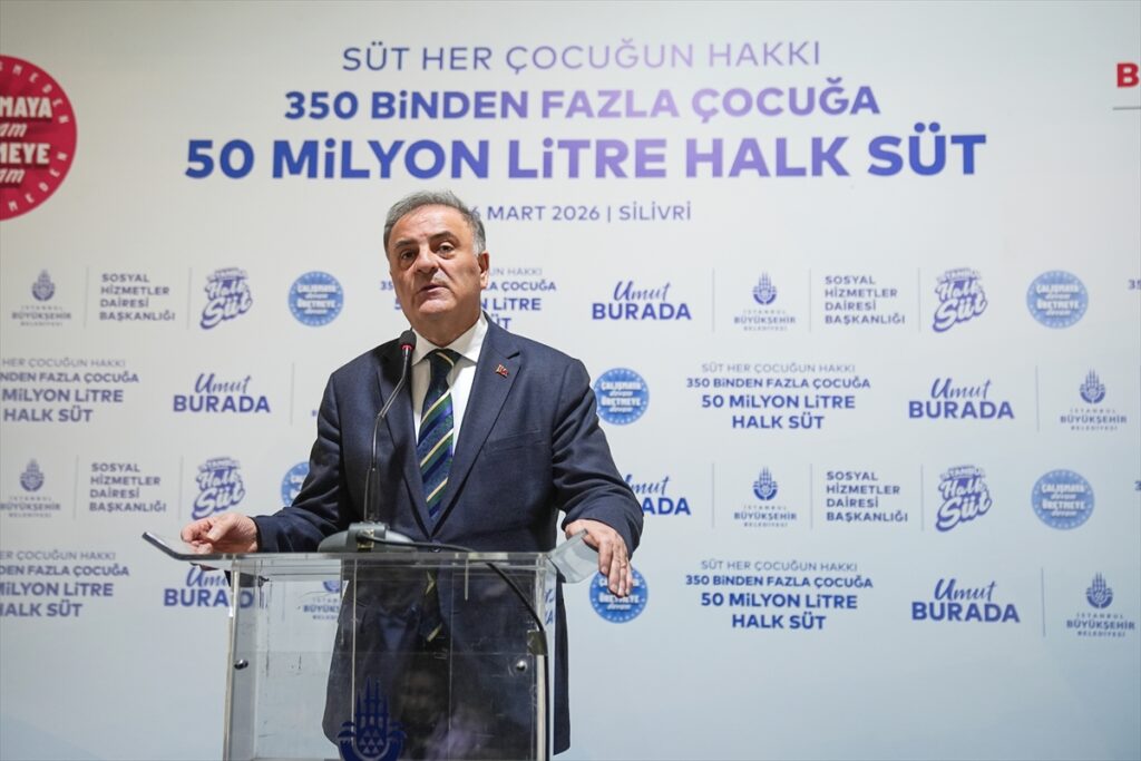İBB’nin “50 Milyon Litre Halk Süt Dağıtımı Tanıtım Programı” yapıldı