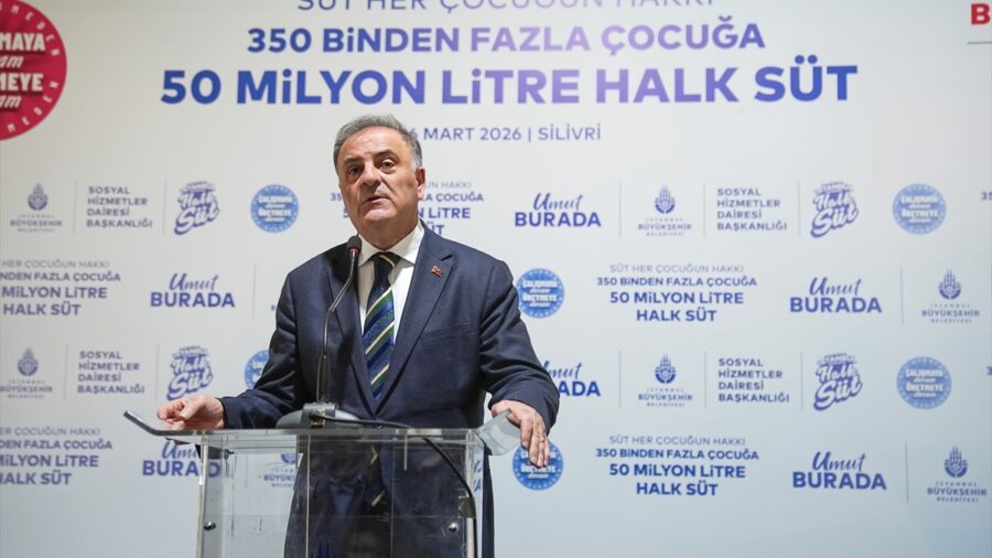 İBB’nin “50 Milyon Litre Halk Süt Dağıtımı Tanıtım Programı” yapıldı