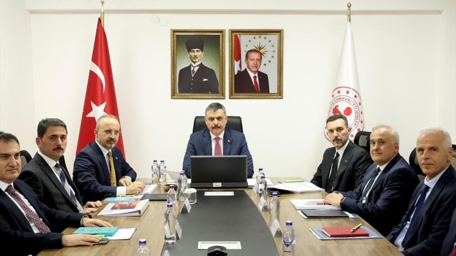 İçişleri Bakanı Çiftçi, Sivil Toplumla İlişkiler Genel Müdürlüğünün çalışmaları hakkında bilgi aldı