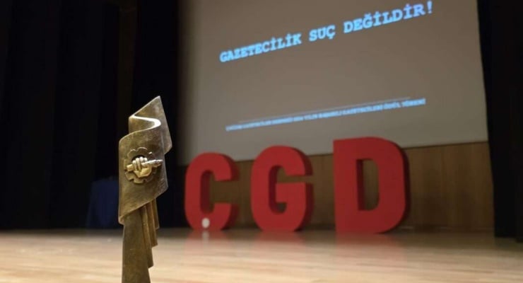ÇGD Gazetecilik Ödülleri açıklandı