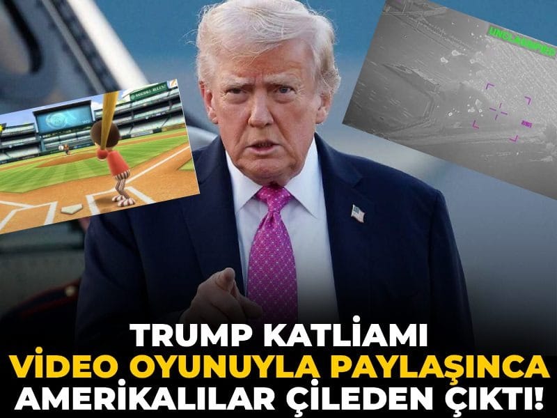 Trump katliamı video oyunuyla paylaştı, Amerikalılar çıldırdı