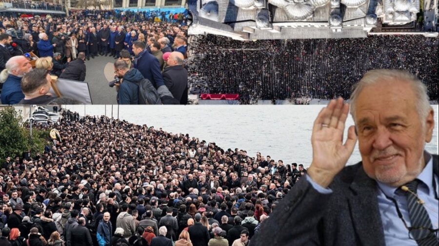 İlber Hocayı onbinler uğurladı