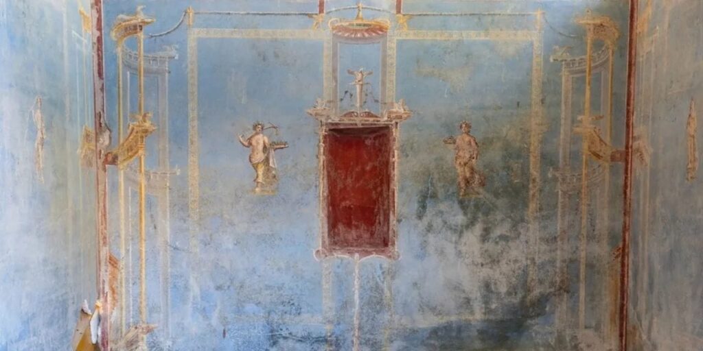 Pompeii’nin adak odasında Mısır mavisi: Öyle bir badana kaça çıkar?