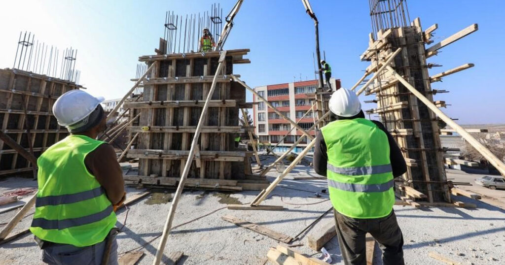 İnşaat üretimi bir yılda yüzde 8 arttı