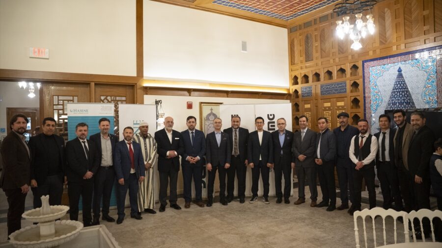 İslam Toplumu Milli Görüş Teşkilatı Virginia Şubesinden Amerika Diyanet Merkezi’nde iftar programı
