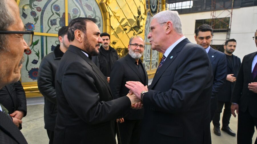 İYİ Parti Genel Başkanı Dervişoğlu, Türkiye Caferileri lideri Özgündüz’e taziye ziyaretinde bulundu