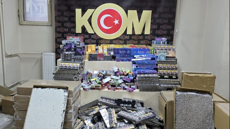 İzmir’de kaçak tütün operasyonunda 1 kişi tutuklandı