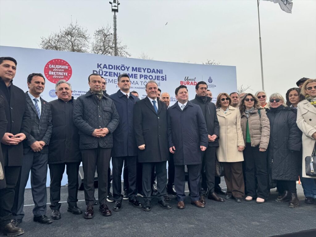Kadıköy Meydanı Düzenleme Projesi’nin temeli atıldı