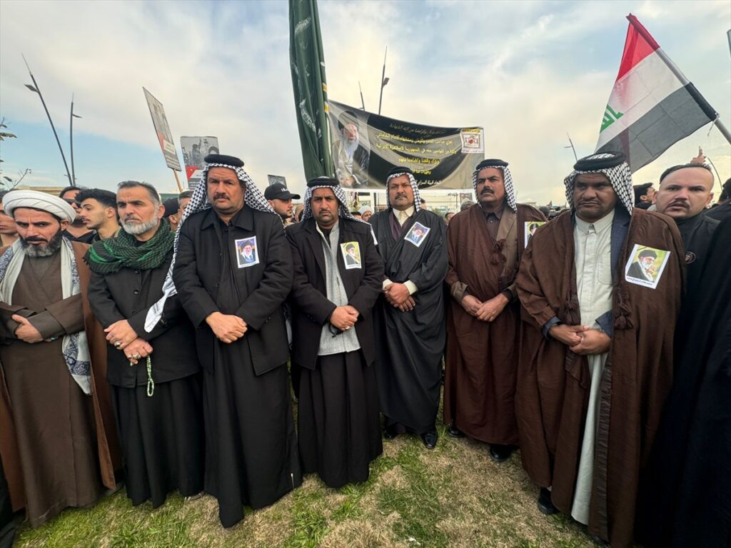 Kerkük’te İsrail ve ABD karşıtı gösteri düzenlendi