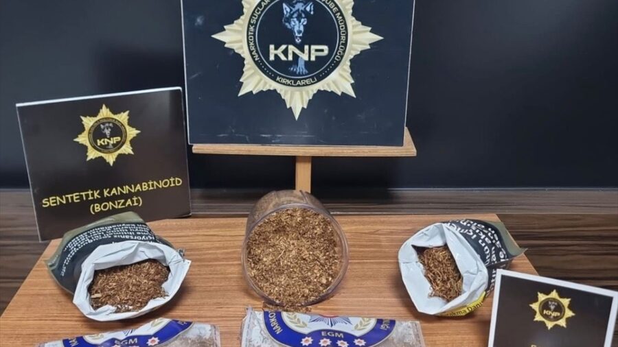 Kırklareli’nde uyuşturucu ticareti yaptığı iddiasıyla 2 zanlı tutuklandı