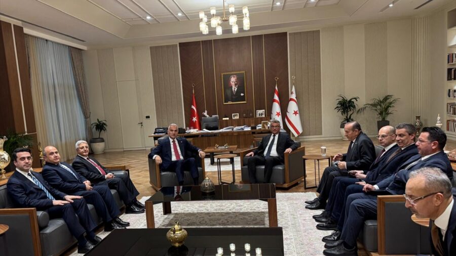 KKTC Cumhurbaşkanı Erhürman, Kültür ve Turizm Bakanı Ersoy ile görüştü