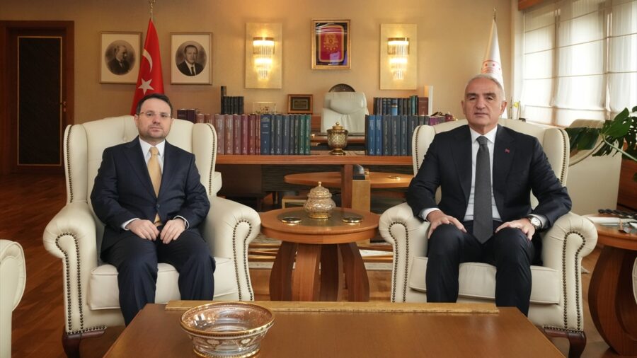 Kültür ve Turizm Bakanı Ersoy, Adalet Bakanı Gürlek’i ağırladı