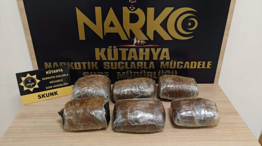 Kütahya’da uyuşturucu operasyonunda 12 zanlı tutuklandı