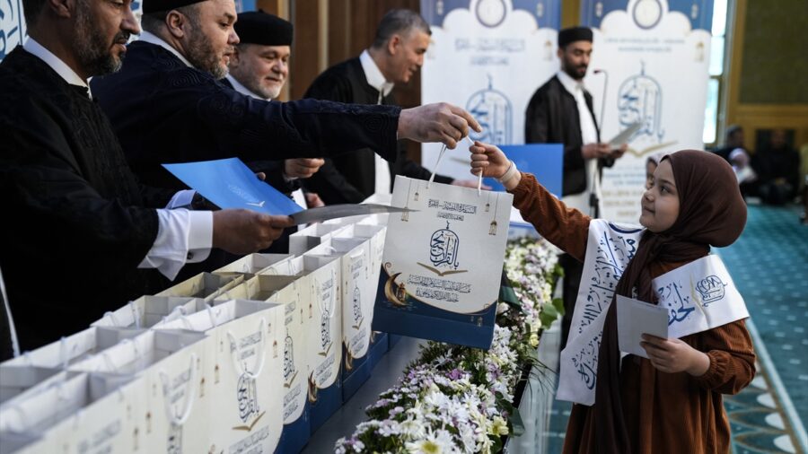 Libya’nın Ankara Büyükelçiliğince Kur’an-ı Kerim Hafızlık ve Tecvid Yarışması ödül töreni düzenlendi