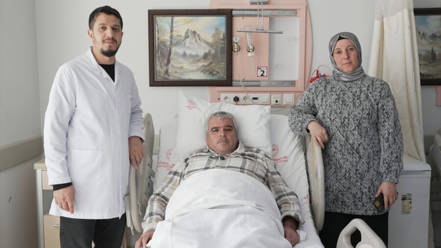 Malatya’da böbreğinin üstünde kitle tespit edilen hasta kapalı ameliyatla sağlığına kavuştu