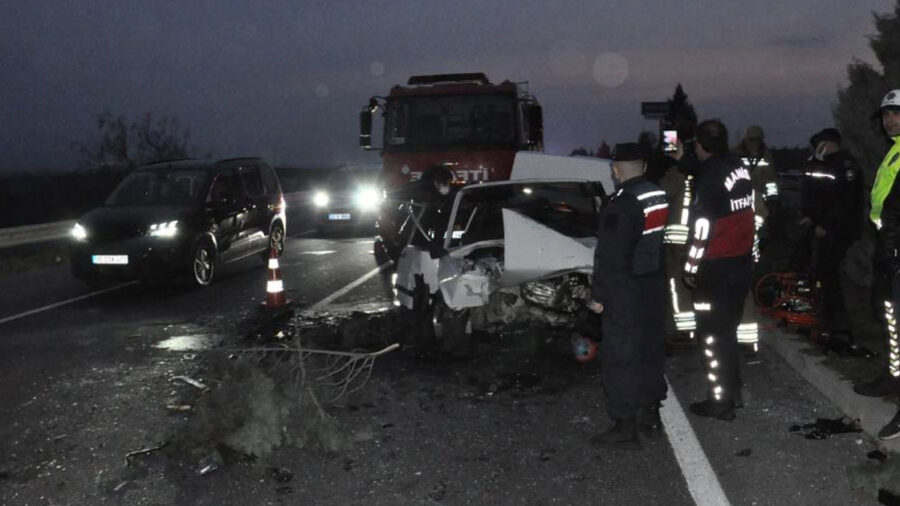 Feci kazada can pazarı: 2 kişi öldü, 5 kişi yaralandı