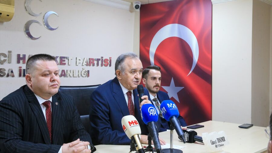 MHP Grup Başkanvekili Akçay, Manisa’da bayramlaşma programında konuştu: