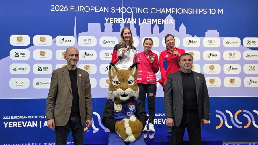 Milli atıcı Elif Duygu Eren, Avrupa üçüncüsü oldu