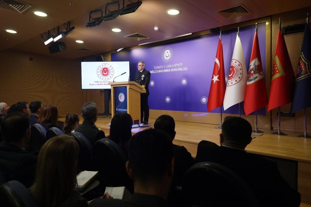 MSB’de basın bilgilendirme toplantısı yapıldı: (1)