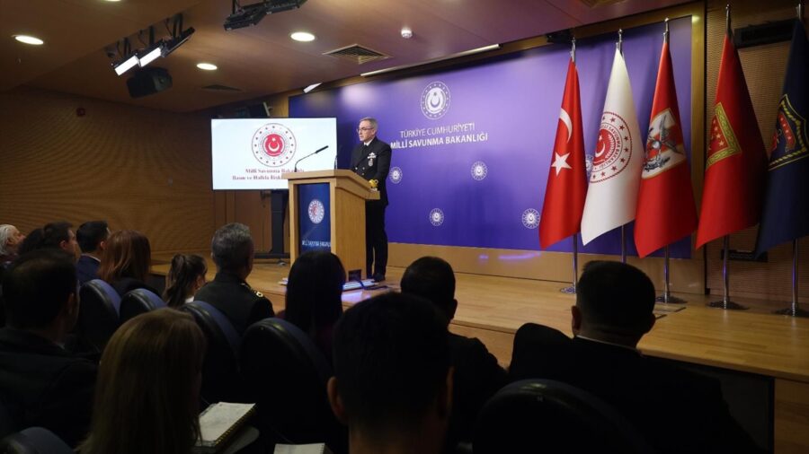 MSB’de basın bilgilendirme toplantısı yapıldı: (1)