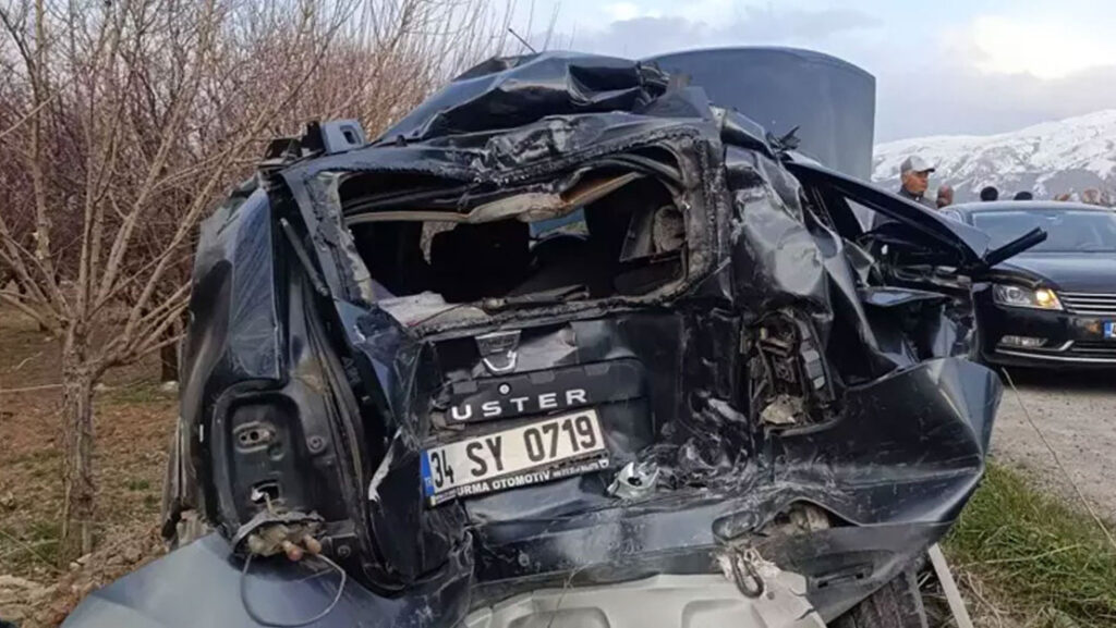 Malatya’da Trafik Kazası: 1 Ölü, 1 Yaralı