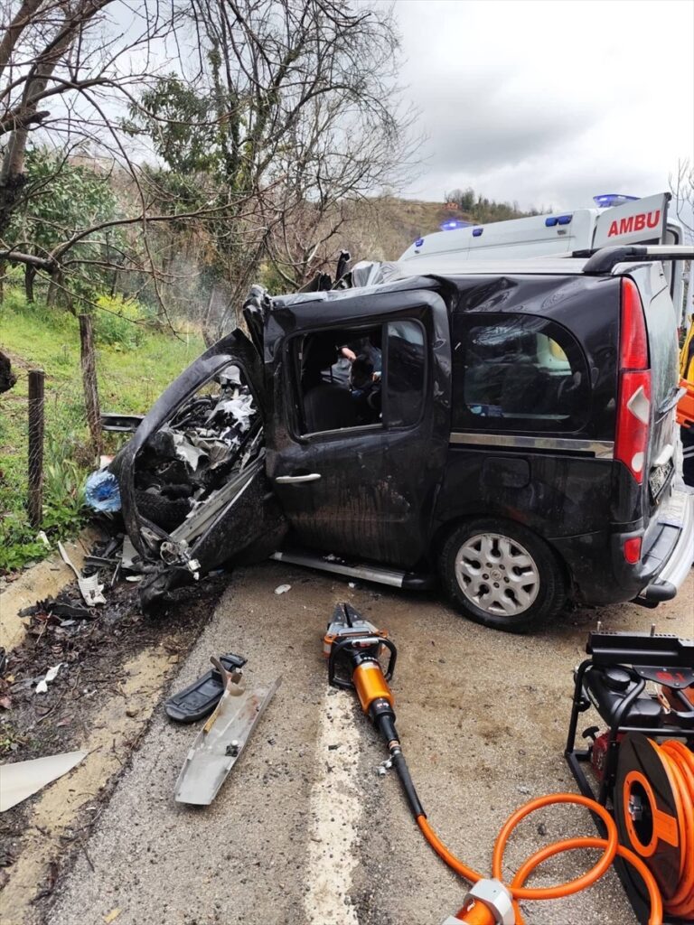 Ordu’da trafik kazasında 1 kişi öldü, 3 kişi yaralandı