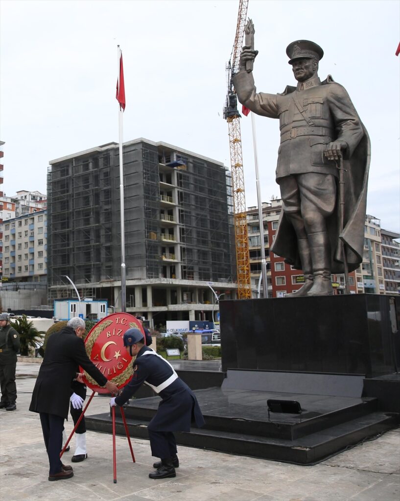 Rize’nin düşman işgalinden kurtuluşunun 108’inci yıl dönümü kutlandı