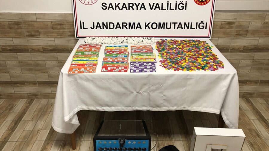 Sakarya’da kumar oynayanlara 817 bin 533 lira ceza kesildi
