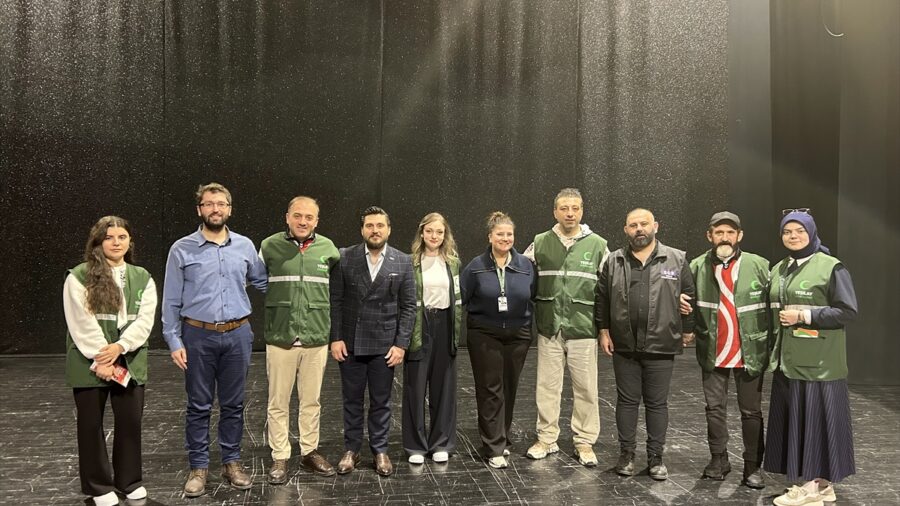 Samsun Gençlik Platformu “Taşacak Bu Deniz” oyuncularıyla söyleşi düzenledi