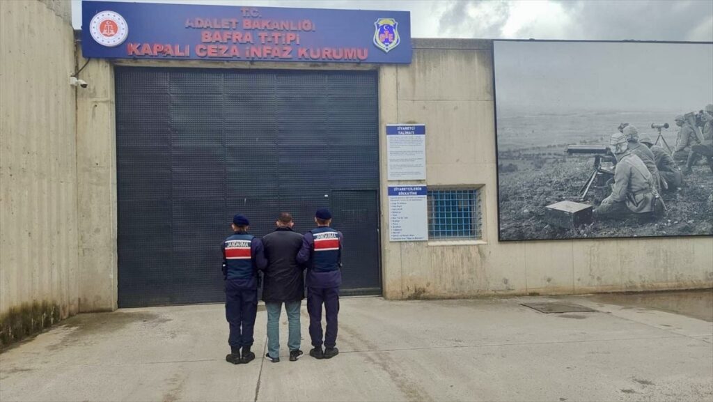 Samsun’da “kasten öldürme” suçundan 18 yıl hapis cezası bulunan firari hükümlü yakalandı