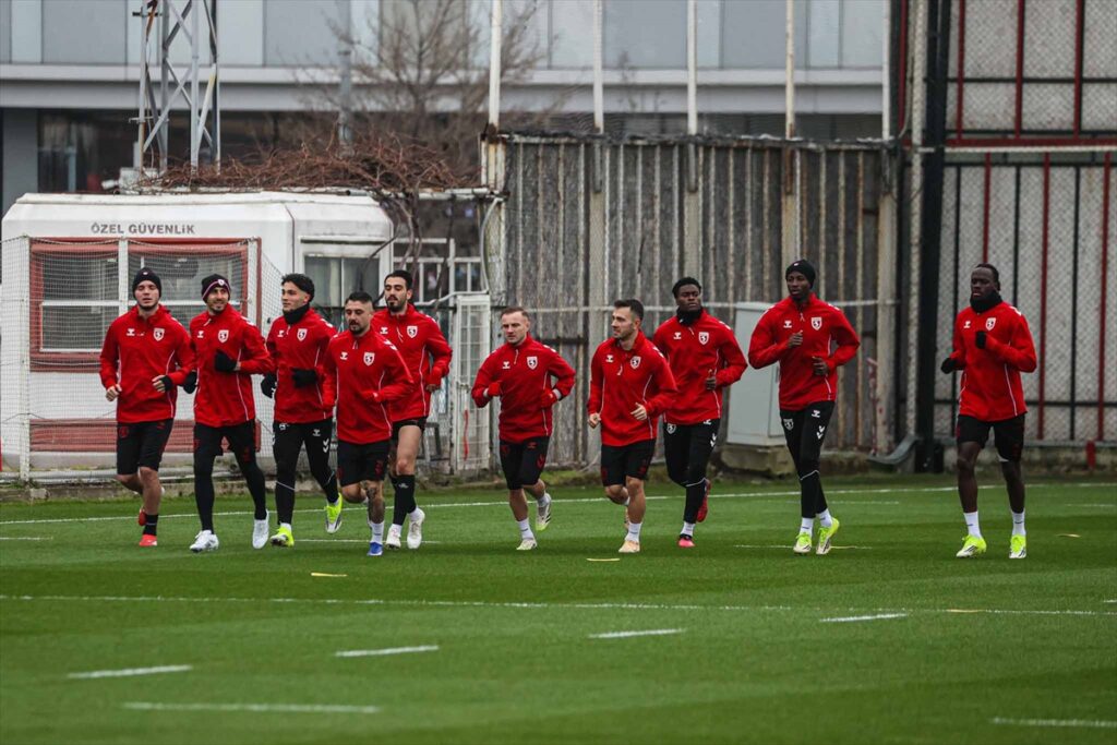 Samsunspor, Rayo Vallecano maçının hazırlıklarına başladı