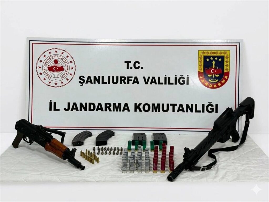 Şanlıurfa’da silah kaçakçılığı operasyonunda 1 şüpheli yakalandı